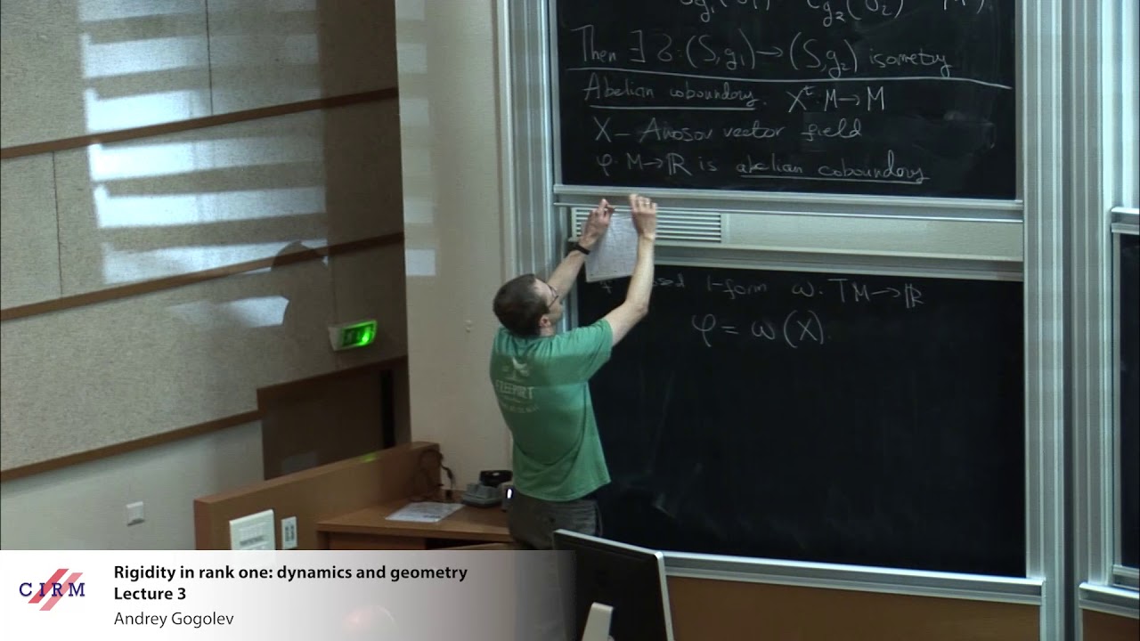 Andrey Gogolev: Rigidity in rank one: dynamics and geometry - lecture 3 amulet meaning