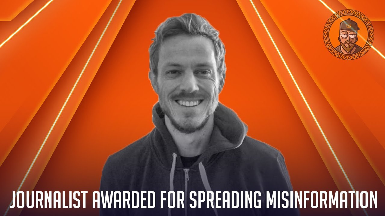 Журналист награжден за распространение дезинформации