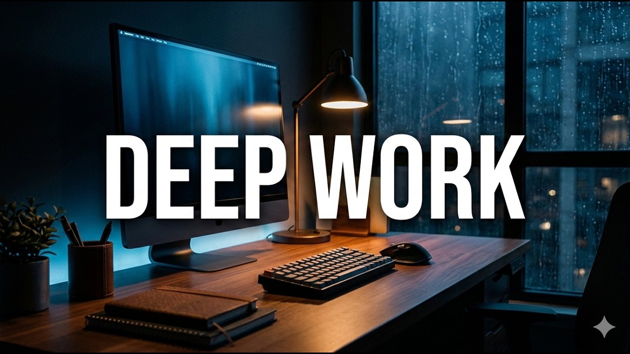 Deep Work Music — Ambient Focus for Intense Concentration & Productivity | 2 Hours