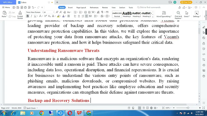 Ransomware Protection with Veeam: Safeguarding Your Data from Cyber Threats
