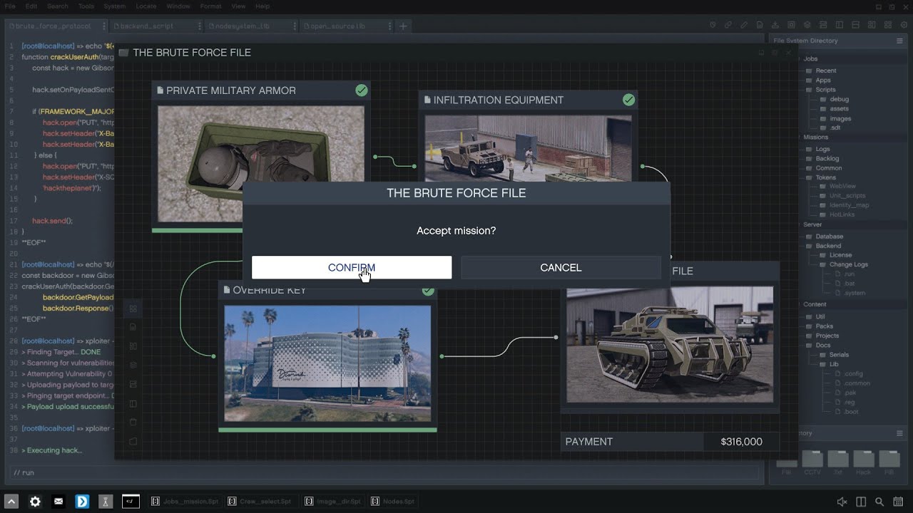 GTA Online PC Agents Of Sabotage DLC The Brute Force File FIB Gta online pc agents of sabotage dlc the brute force file fib