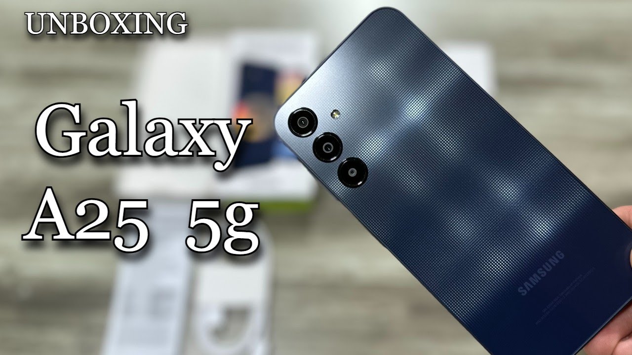 Samsung Galaxy A25 5g │ Unboxing y primeras impresiones - YouTube