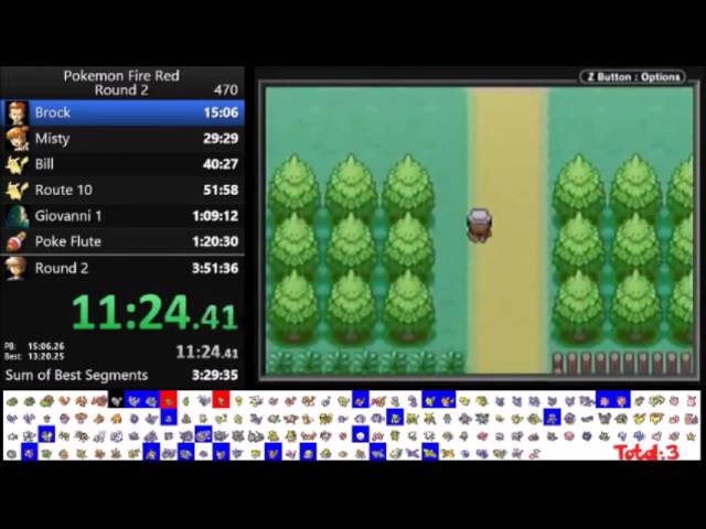 Pokemon Fire Red CH'DING Speedrun in 2:31:16 