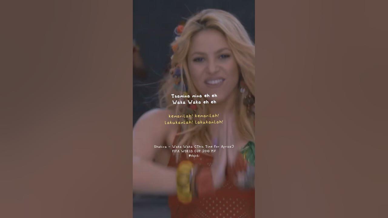 Shakira - Waka Waka (This Time for Africa) (Lyrics) | Lirik Terjemahan | Arti Lagu | #worldcup2022