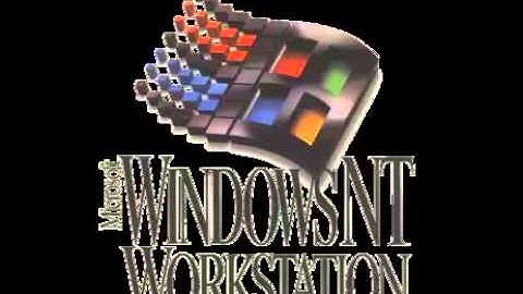 Microsoft Windows NT Workstation Version 3.51 (1995-1996) Startup and Logon Logo