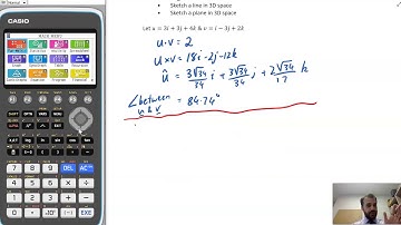 Vector Calculations & 3D Graphing on the Casio FX CG50AU