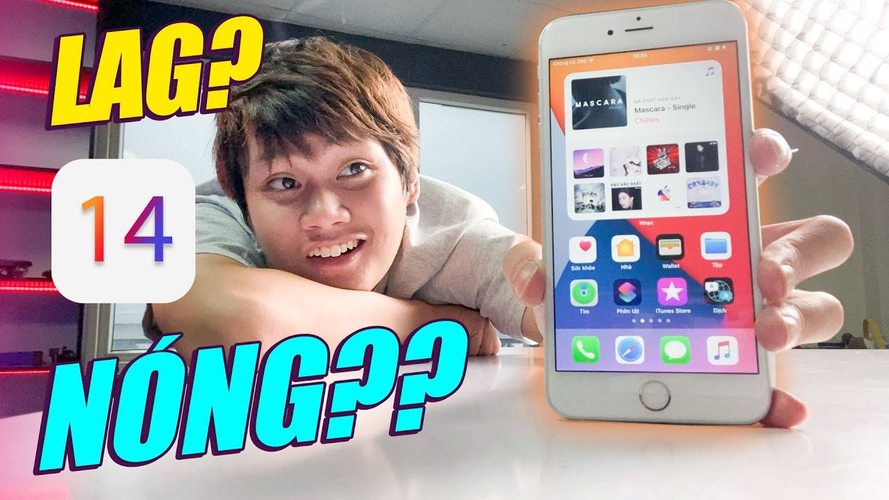 iphone 6 plus rov 2022 THỬ DÙNG iOS 14 TRÊN iPHONE 6S PLUS VÀ CÁI KẾT - LAG, NÓNG, HAO PIN...
