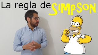 Integración numérica: Regla de H̶o̶m̶e̶r̶o̶  Simpson