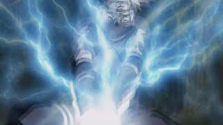 Kakashi uses chidori for the first time | NarutoZone404