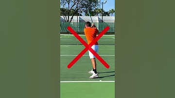 Hit Across on Your Two-Handed Backhand