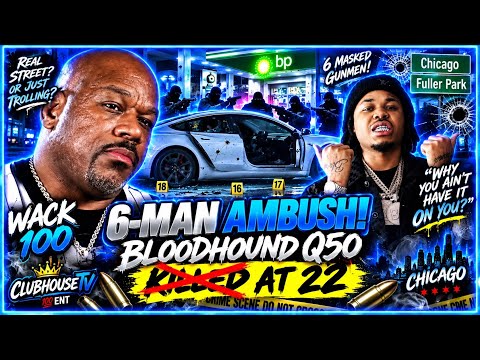 🧨WACK 100 QUESTIONS BLOODHOUND Q50 SHOOTING AFTER DEADLY 6-MAN AMBUSH 😳—Y HE AIN’T HAVE IT ON HIM⁉️👀