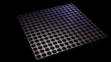 How to make a circular grid in blender 2.82