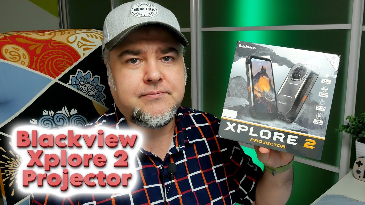 Распаковка Blackview Xplore 2 Projector