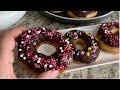 Chocolate glazed doughnuts  fluffy doughnuts with chocolate glaze recipe  marias kitchen routine