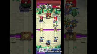 That ended too fast with mini pekka and Archer queen #shorts