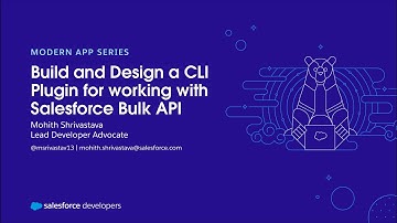 Build and Design a CLI Plugin for working with Salesforce Bulk API v2.0