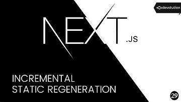 Next.js Tutorial - 29 - Incremental Static Regeneration