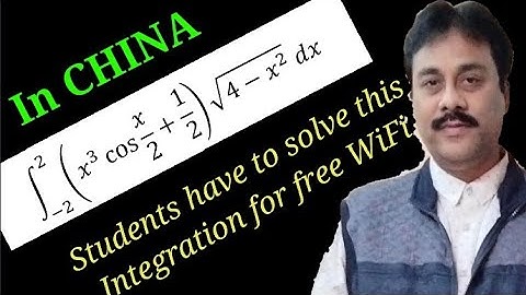 Students have to solve this Integration for free WiFi