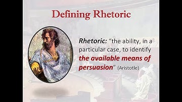 Introduction to "Rhetoric"