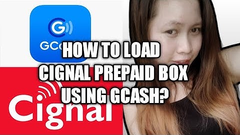 HOW TO LOAD CIGNAL PREPAID BOX USING GCASH? (TAGALOG TUTORIAL)