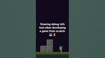 Adding debug text rendering to my game