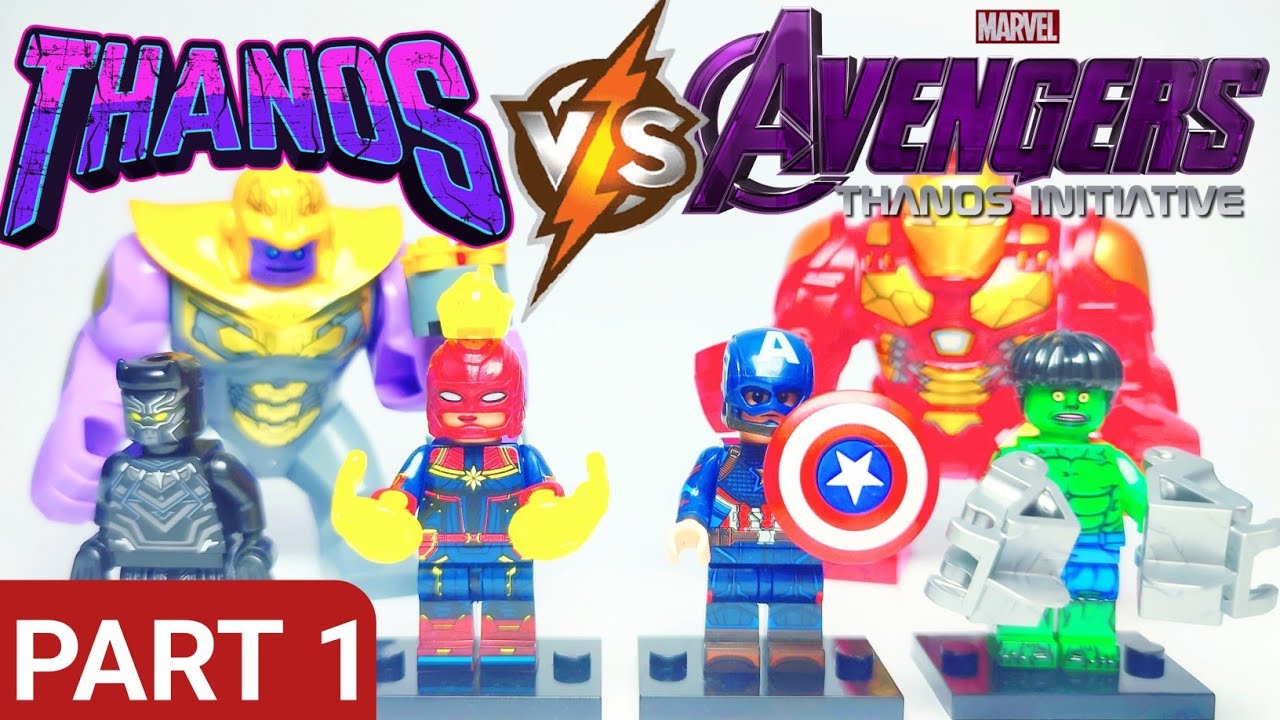 LEGO Thanos Vs Avengers | Avengers Infinity War | Thanos Arrives In ...