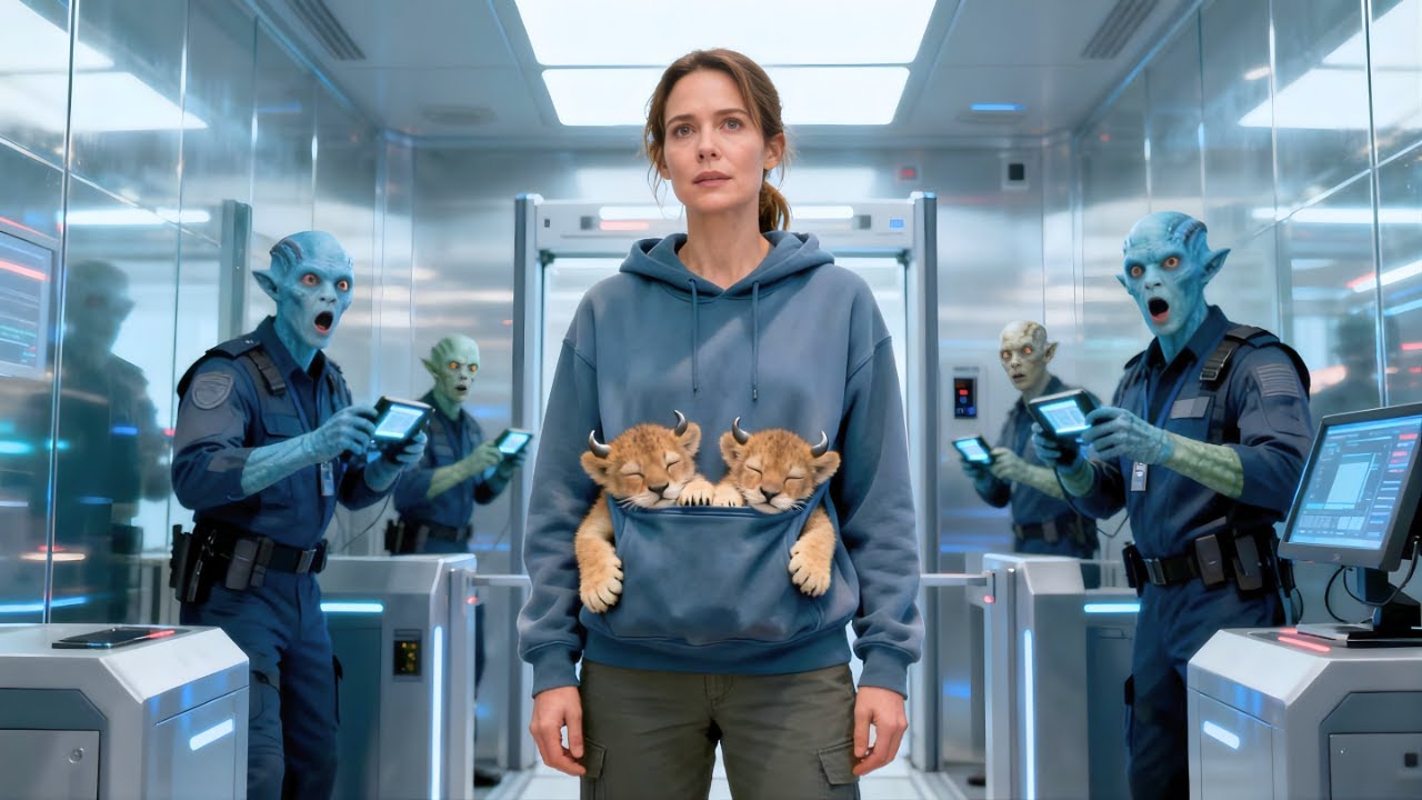 Guards Checked Every Corner —The Cubs Were Peacefully Napping Inside the Human's Hoodie | HFY SCI FI