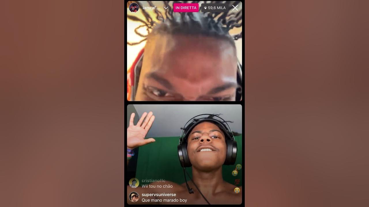 Speed Shows His Turbulence 🍆 To Rafael Leao On IG LIVE 