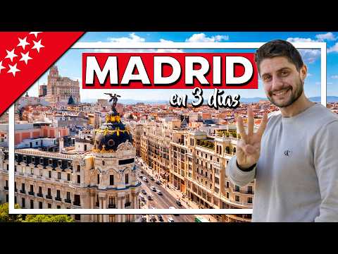 MADRID en 3 días 🇪🇸 Qué ver y hacer en Madrid | Guía completa 2026