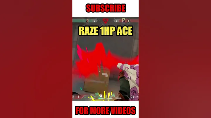 1v5 Clutch With Raze 1HP😯