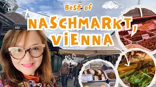 Delicious Discoveries: A Quick Stop at Vienna's Vibrant Naschmarkt!