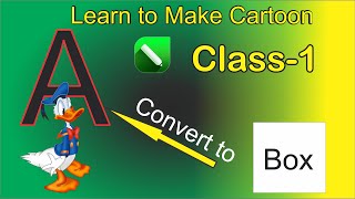 Class 1 Learn Make Cartoon | Learn Make Easy Cartoon | #2dcurve