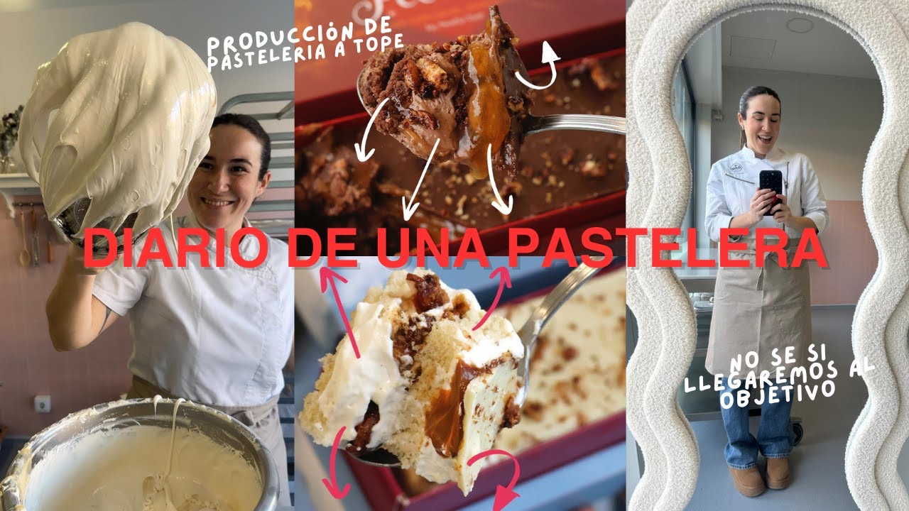 Vlog I 48 horas conmigo en la PASTELERÍA, preparamos San Valentín y estoy ca**da