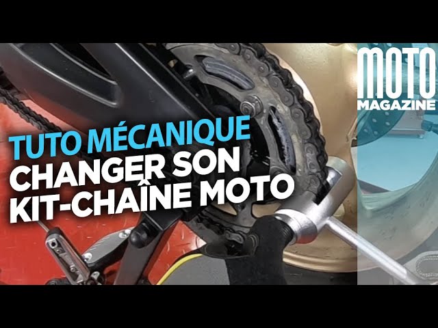 Comment graisser sa chaîne de moto ? - #RoadbookScooteo