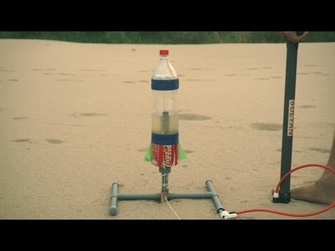 How to Make a Water Rocket With Plastic Bottle