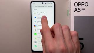 OPPO A5 5G: How to Turn On/Off Notifications for Specific Apps screenshot 2