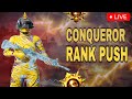 CONQUEROR LOBBY RANK PUSH IS BGMI