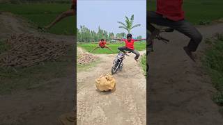 What Jumps In Front Of A Motorcycle?