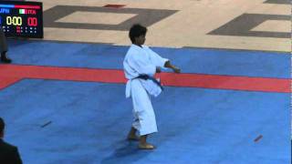 2011 Jr WKF World Championship Cadet Female Kata Finals Japan.mpg