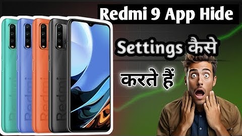 How To Hide App in Redmi 9 Power | Redmi 9 Power Hide Apps | Redmi 9 Power App hide 2024