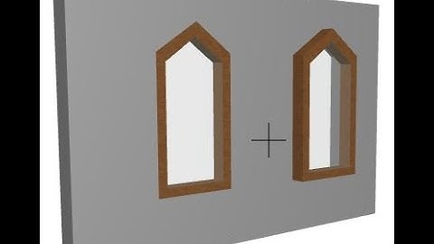 How to Create  Custom Window In Archicad