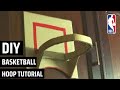How to make a homemade cardboard basketball hoop|Easy basketball hoop