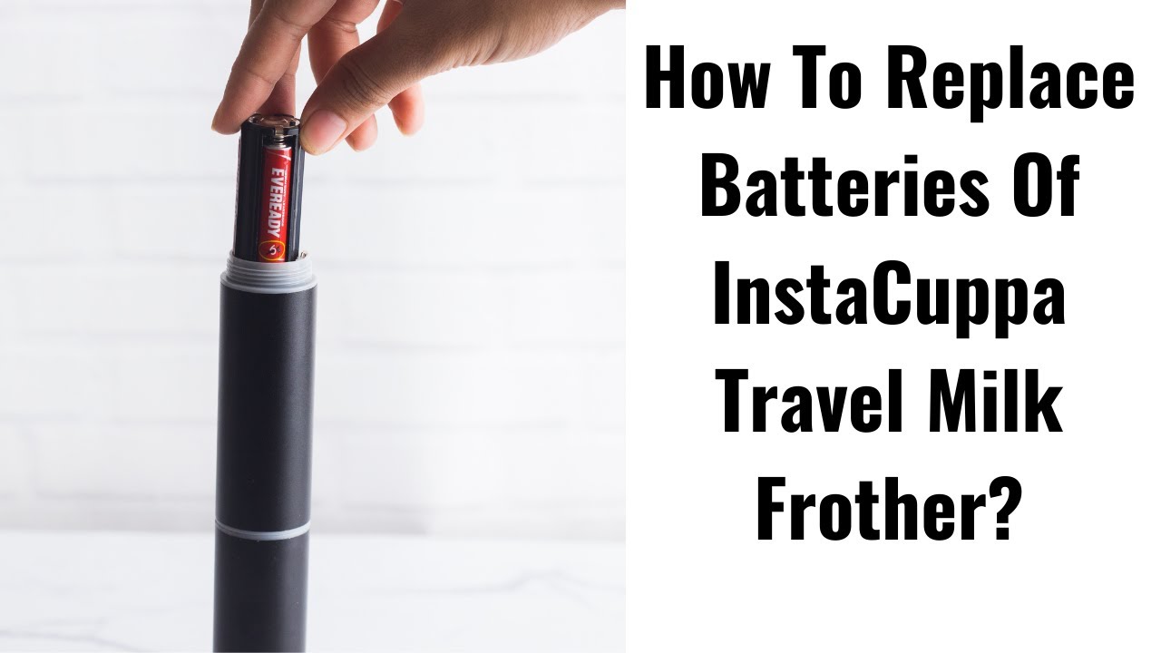 Bosen Kitchen Frother How to Insert Batteries