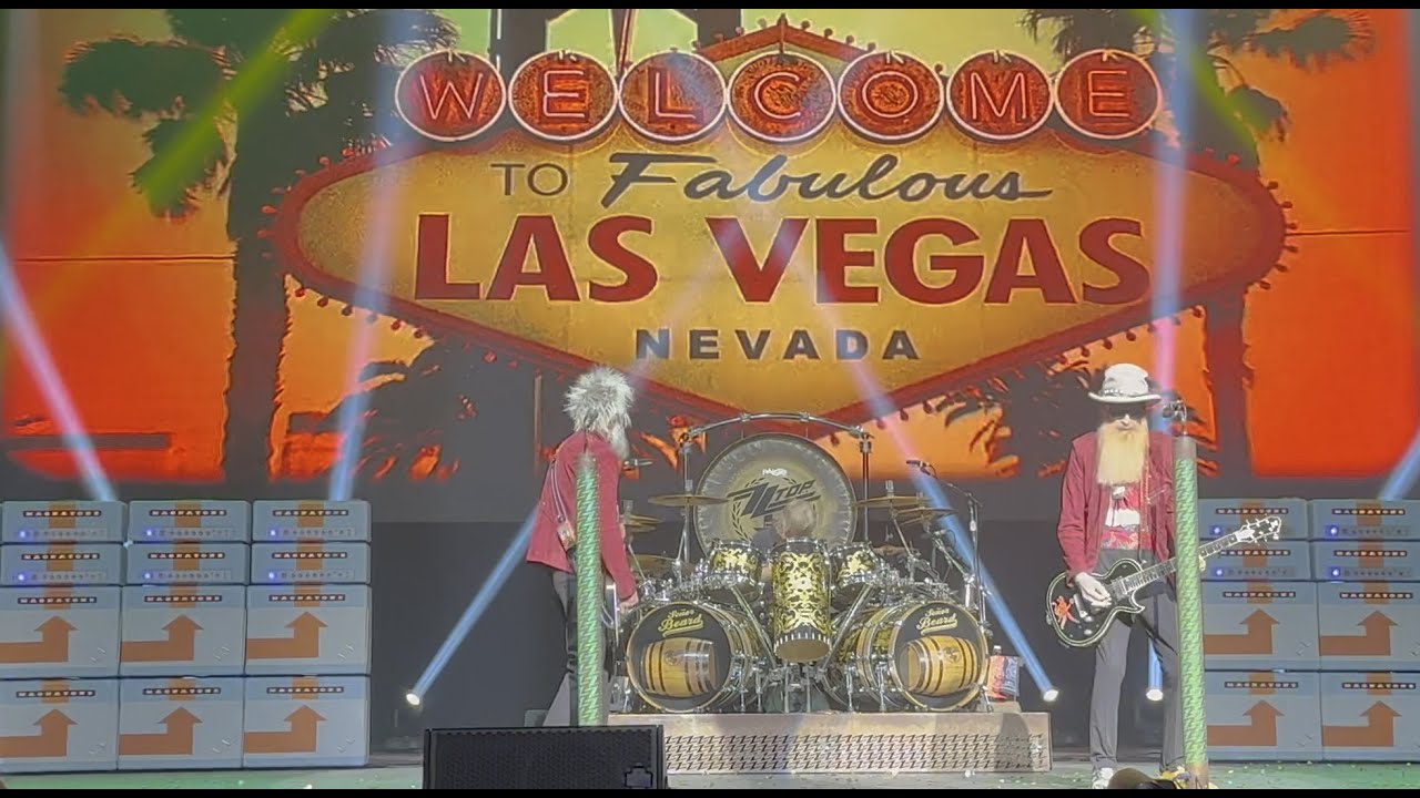 ZZ Top "Viva Las Vegas" / "La Grange" Theatre, Las Vegas