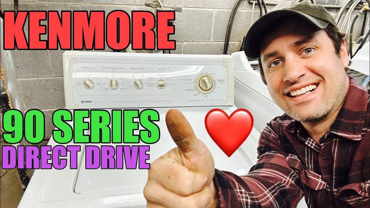Почему эта стиральная машина Kenmore 90-й серии с прямым приводом протекает и не вращается | WOW ...
