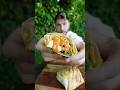 Make a burrito outdoors     shorts recette asmr recipe cuisine seizemay nature relax