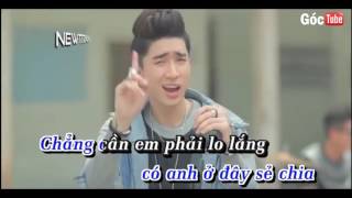 Video thumbnail of "Làm Vợ Anh Nhé Karaoke Hạ Tone"