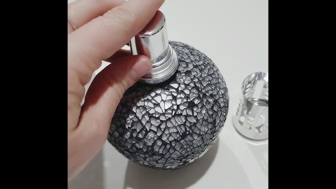Boles d'olor - Genie Lamp Sphere Mosaic Blanco - Lámpara aromática  catalítica 200ml. | Quemador catalítico con mecha para purificar el aire.