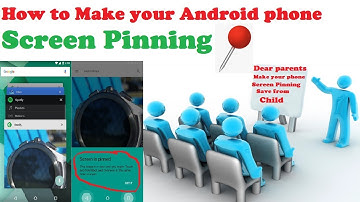 How To Use Secret Setting Android Smart Phone Screen Pinning #Androidsecret