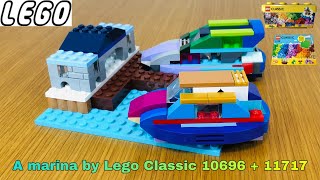 Lego Classic 11717+10696 assembling to a marina #201